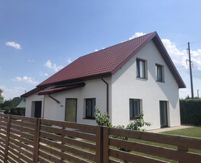 Namo sienų šiltinimas, armavimas,dekoratyvinio tinko dėjimas / JDB Statyba / Darbų pavyzdys ID 3221766