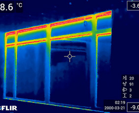 Termoviziniai tyrimai - Pastatų sandarumo bandymai, termovizija, sertifikatai - 3