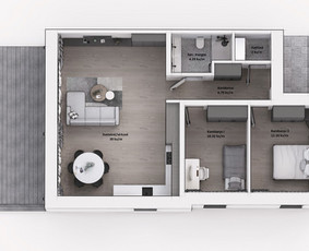 3d vizualizacijos, interjero/eksterjero dizainas, brėžiniai / IĮ Lygi linija / Darbų pavyzdys ID 3226099