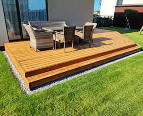 Lietaus nuvedimo sistemos - Garažų, sandėliukų, stoginių automobiliams, statyba. Medinių - 3