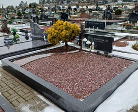 Raidžių kalimas ant paminklų, visi kiti kapaviečių darbai. / Paminklita, Aivaras / Darbų pavyzdys ID 3231377