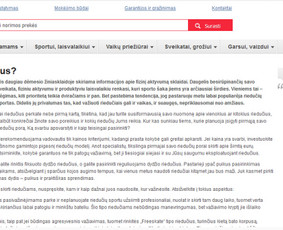Turinys jūsų svetainei, straipsniai, Redagavimas / Irma Norkūnienė / Darbų pavyzdys ID 609603