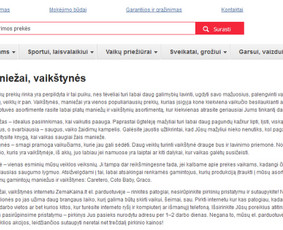 Turinys jūsų svetainei, straipsniai, Redagavimas / Irma Norkūnienė / Darbų pavyzdys ID 609825