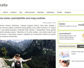 Turinys jūsų svetainei, straipsniai, Redagavimas / Irma Norkūnienė / Darbų pavyzdys ID 609831