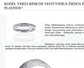 Turinys jūsų svetainei, straipsniai, Redagavimas / Irma Norkūnienė / Darbų pavyzdys ID 609857
