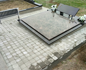 Paminklai, kapų įrengimas, dengimas plokštėmis / Aivaras Kubilius / Darbų pavyzdys ID 3233107