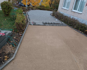 Vejos bortelių įrengimas - Trinkelių klojimas - 3