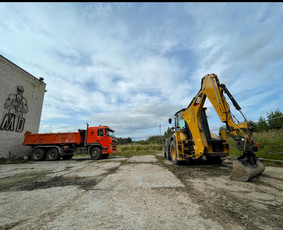 Savivarčio nuoma - Kasimo darbai Aik&scaron;telių paruo&scaron;ima Sklypų paruo&scaron;imas Eks - 1