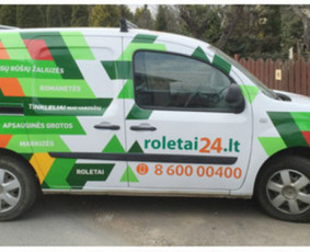 Kokybiški reklamos darbai - Reklama ant transporto - 2 Reklama ant transporto - Kokybiški reklamos darbai - 2