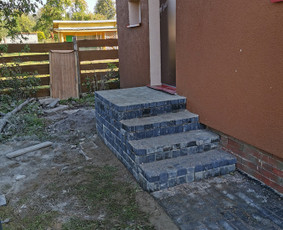 Trinkelių klojimas Vilniuje - Laiptai iš trinkelių - 3 Laiptai iš trinkelių - Trinkelių klojimas Vilniuje - 3