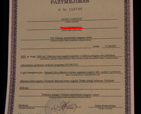 Vaismedžių/medžių genėjimas, gyvatvorių karpymas, šienavimas / Pavelas / Darbų pavyzdys ID 3237471