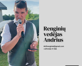 Vedėjai su gyvo garso atlikėju/dj - Ad renginiai / AD Renginiai / Darbų pavyzdys ID 3237537