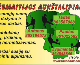 Aukštalipių paslaugos visoje Lietuvoje / Paulius Normantas / Darbų pavyzdys ID 611519