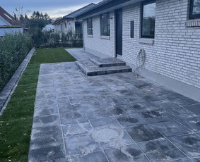 Trinkelių klojimas, gerbuvio darbai - Laiptai iš trinkelių - 4 Laiptai iš trinkelių - Trinkelių klojimas, gerbuvio darbai - 4
