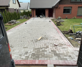 Trinkelių klojimas, gerbuvio darbai / Trinkeliu klojimas / Darbų pavyzdys ID 3238279