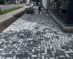 Trinkelių Klojimas Kelių tiesimas, Aikštelių įrengimas. / MB Briker / Darbų pavyzdys ID 3239053