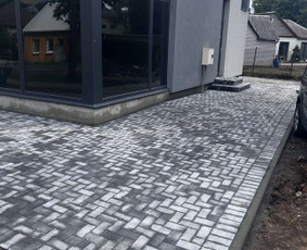 Trinkelių Klojimas Kelių tiesimas, Aikštelių įrengimas. / MB Briker / Darbų pavyzdys ID 3239055