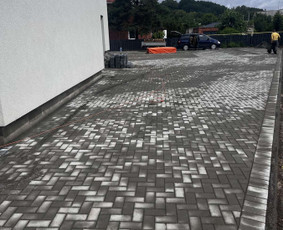 Trinkelių Klojimas Kelių tiesimas, Aikštelių įrengimas. / MB Briker / Darbų pavyzdys ID 3239057