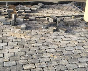 Trinkelių klojimas Vilniuje - Laiptai iš trinkelių - 1 Laiptai iš trinkelių - Trinkelių klojimas Vilniuje - 1