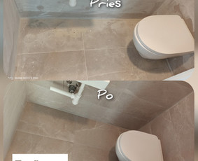 Valymas po statybos / Valymas po renovacijos darbų.  Valymas Vilniuje.