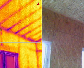 Termoviziniai tyrimai - Sandarumo testas, akustiniai matavimai - 3