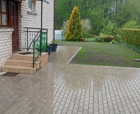 Trinkelių klojimas Kauno - Marijampolės apskrityse / Trinkelių klojimas / Darbų pavyzdys ID 3249159