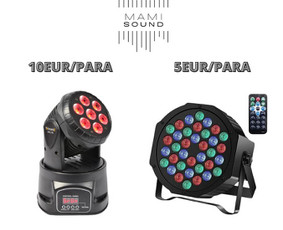 Garso aparatūros ir apšvietimo nuoma Kaune / MAMISOUND / Šventinės įrangos nuoma / Darbų pavyzdys ID 3249459