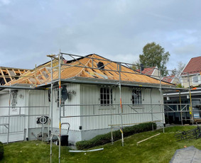 Plokščių Stogų Dengimas Pvc, Epdm ir bitumine Danga / Tvirti stogai / Darbų pavyzdys ID 3249495