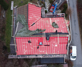 Plokščių Stogų Dengimas Pvc, Epdm ir bitumine Danga / Tvirti stogai / Darbų pavyzdys ID 3249511