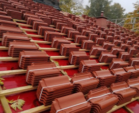 Plokščių Stogų Dengimas Pvc, Epdm ir bitumine Danga / Tvirti stogai / Darbų pavyzdys ID 3249515