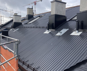 Plokščių Stogų Dengimas Pvc, Epdm ir bitumine Danga / Tvirti stogai / Darbų pavyzdys ID 3249537