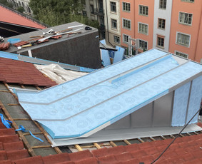 Plokščių Stogų Dengimas Pvc, Epdm ir bitumine Danga / Tvirti stogai / Darbų pavyzdys ID 3249581