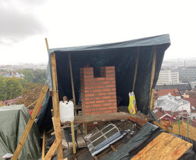 Plokščių Stogų Dengimas Pvc, Epdm ir bitumine Danga / Tvirti stogai / Darbų pavyzdys ID 3249585