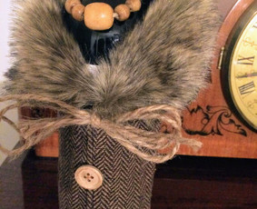 Butelių dekoravimas - Švenčių dekoratorė Vilnius - Trakai - Ukmergė - 4