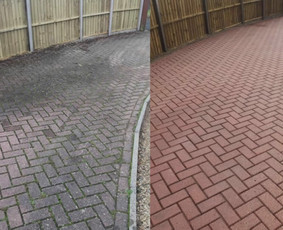 Trinkelių valymas - Profesionalus trinkelių valymas/ fasado valymas - 2