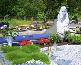 Paminklai, meniški antkapiai, granito plokštės - Kapų tvarkymas - 1 Kapų tvarkymas - Paminklai, meniški antkapiai, granito plokštės - 1