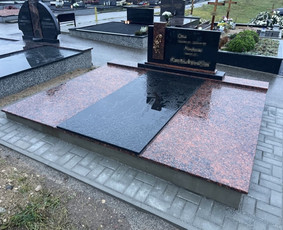 Paminklai, meniški antkapiai, granito plokštės / Kauno Antkapiai / Darbų pavyzdys ID 3253703