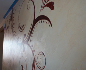 Meninis sienų dekoravimas. Tapyba ant sienų, Reljefai / Rokas Art studio / Darbų pavyzdys ID 616599