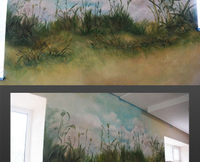 Meninis sienų dekoravimas. Tapyba ant sienų, Reljefai / Rokas Art studio / Darbų pavyzdys ID 616619