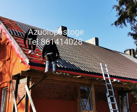 Stogo pakalimas - Stogai .Namai .Pavėsines - 2