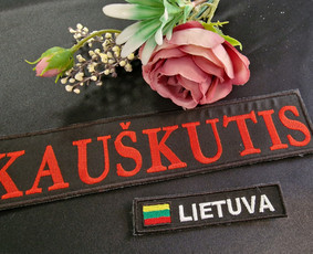 Siuvinėjimo paslaugos -logotipai, antsiuvai, emblemos ir kt. / Mažoji bendrija Siuvimo oazė / Darbų pavyzdys ID 3258001