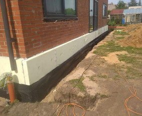 Fasadų, sienų &scaron;iltinimas - Pamatų &scaron;iltinimas - 2