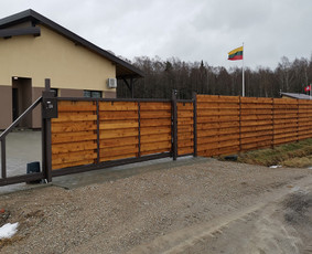 Kiemo vartai, tvoros / UAB "Glamuras" / Darbų pavyzdys ID 3258975