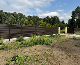 Kiemo vartai, tvoros / UAB "Glamuras" / Darbų pavyzdys ID 3259053