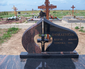 Paminklai, meniški antkapiai, granito plokštės / Kauno Antkapiai / Darbų pavyzdys ID 3259307