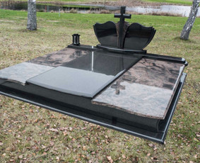 Paminklai, meniški antkapiai, granito plokštės / Kauno Antkapiai / Darbų pavyzdys ID 3260043