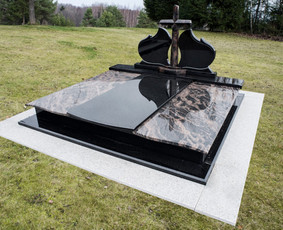 Paminklai, meniški antkapiai, granito plokštės / Kauno Antkapiai / Darbų pavyzdys ID 3260047