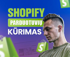 Paslaugos verslui - Shopify el. parduotuvių kūrimas, programavimas - 1