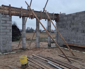 Pamatas, mūras , stogas, išorės apdaila. / Robertas / Darbų pavyzdys ID 3263389