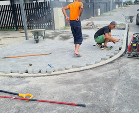 Vejos bortelių įrengimas - Trinkeliu Klojimas / Drenažas - 1